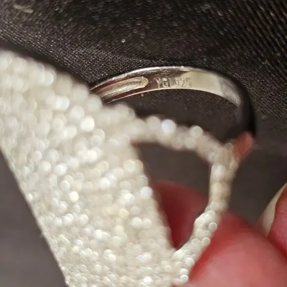 JTV 2.00 CTW White Diamond Platinum-Plated Cluster Dome Ring – Size 7 - Picture 7 of 7